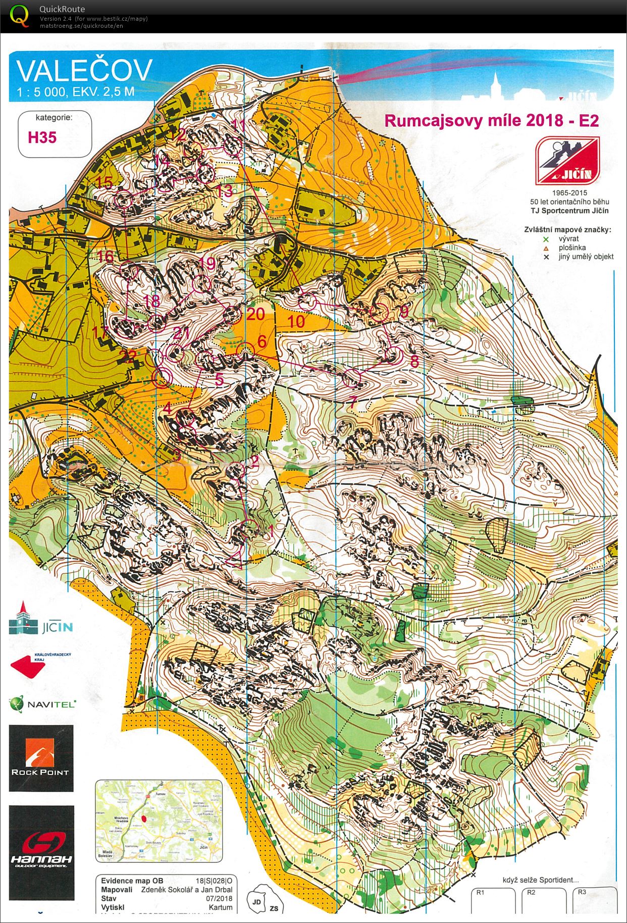 Rumcajsovy mile - E2 (11.08.2018)