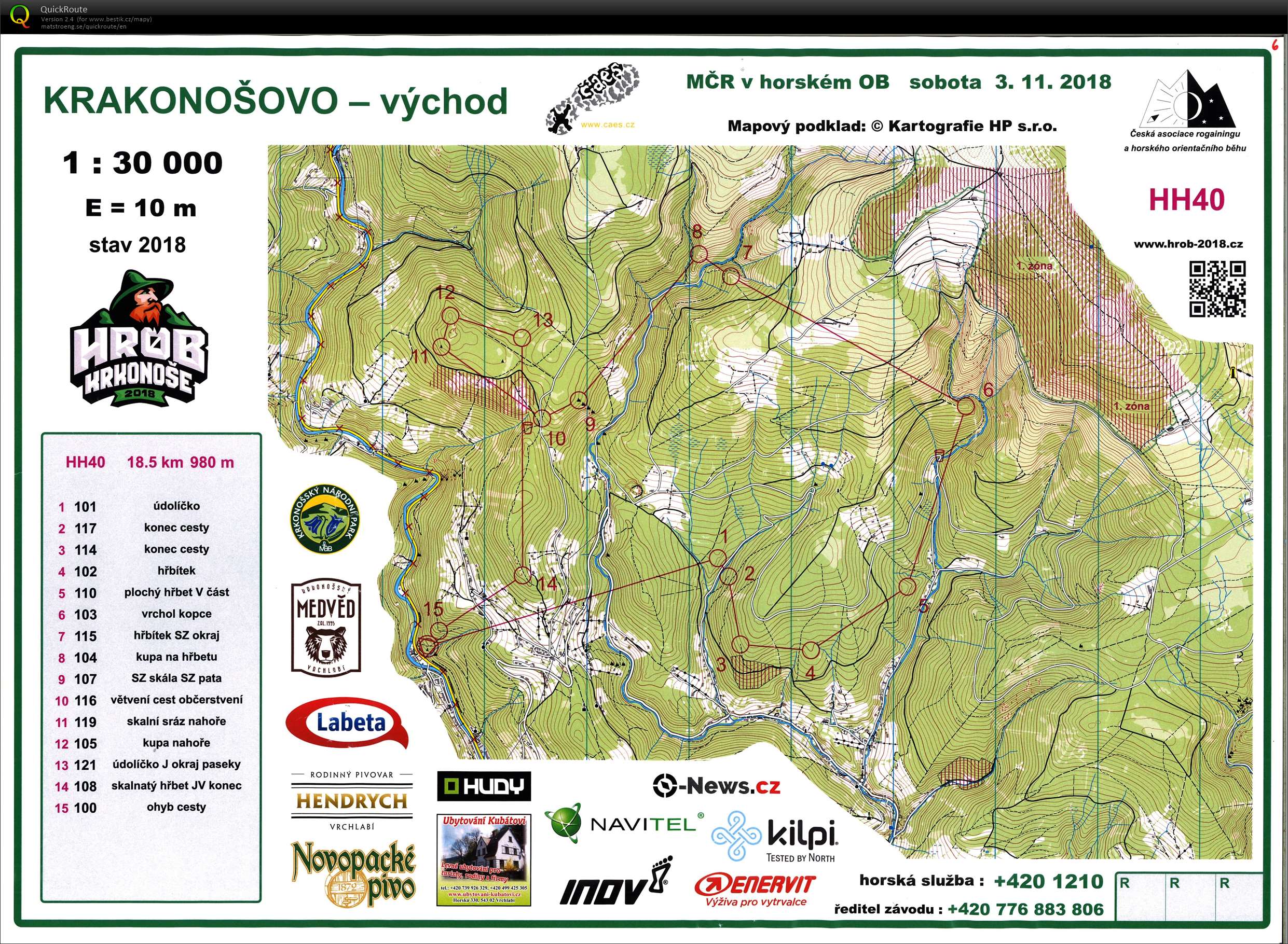 Hrob 2018 - sobota HH40 (03.11.2018)