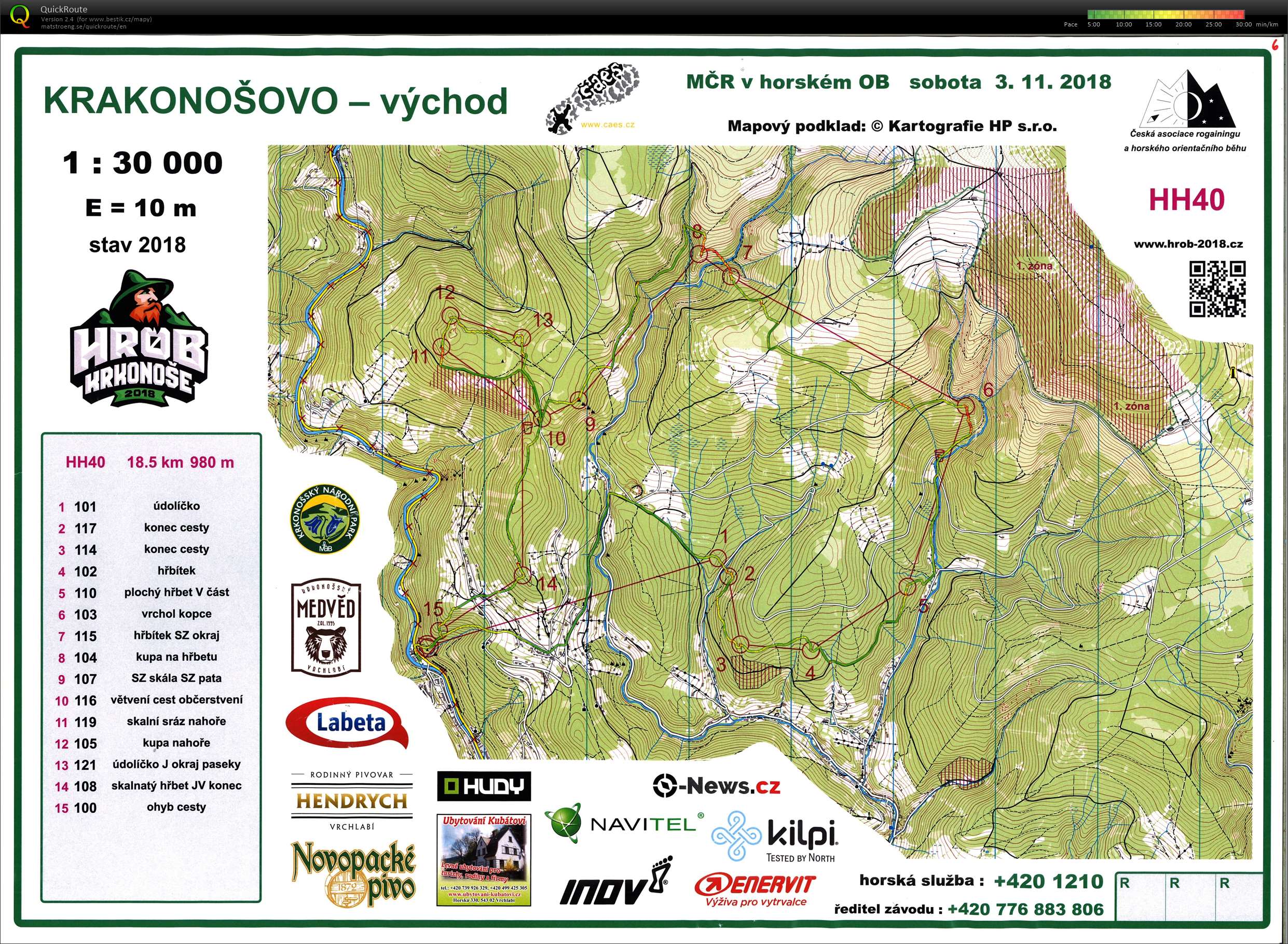 Hrob 2018 - sobota HH40 (03.11.2018)