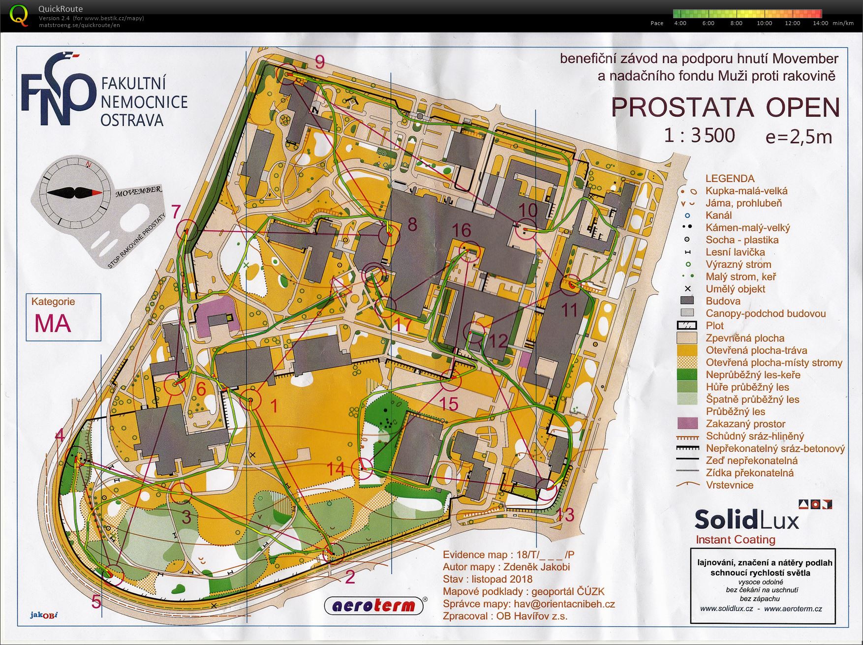 1. Slezská zimní liga - Prostata Open (24.11.2018)