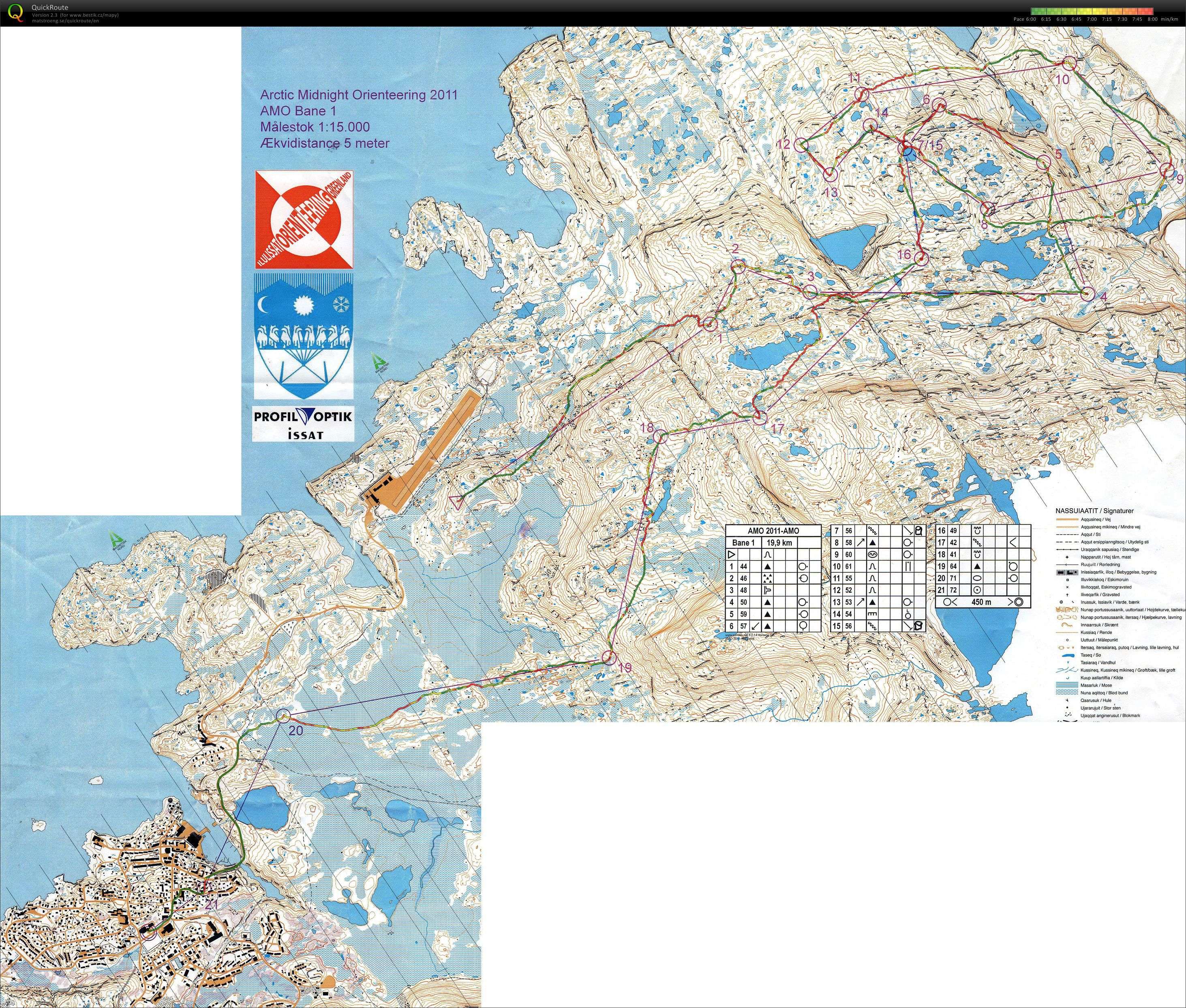 Greenland AMO: Arctic Midnight Orienteering (24.06.2011)