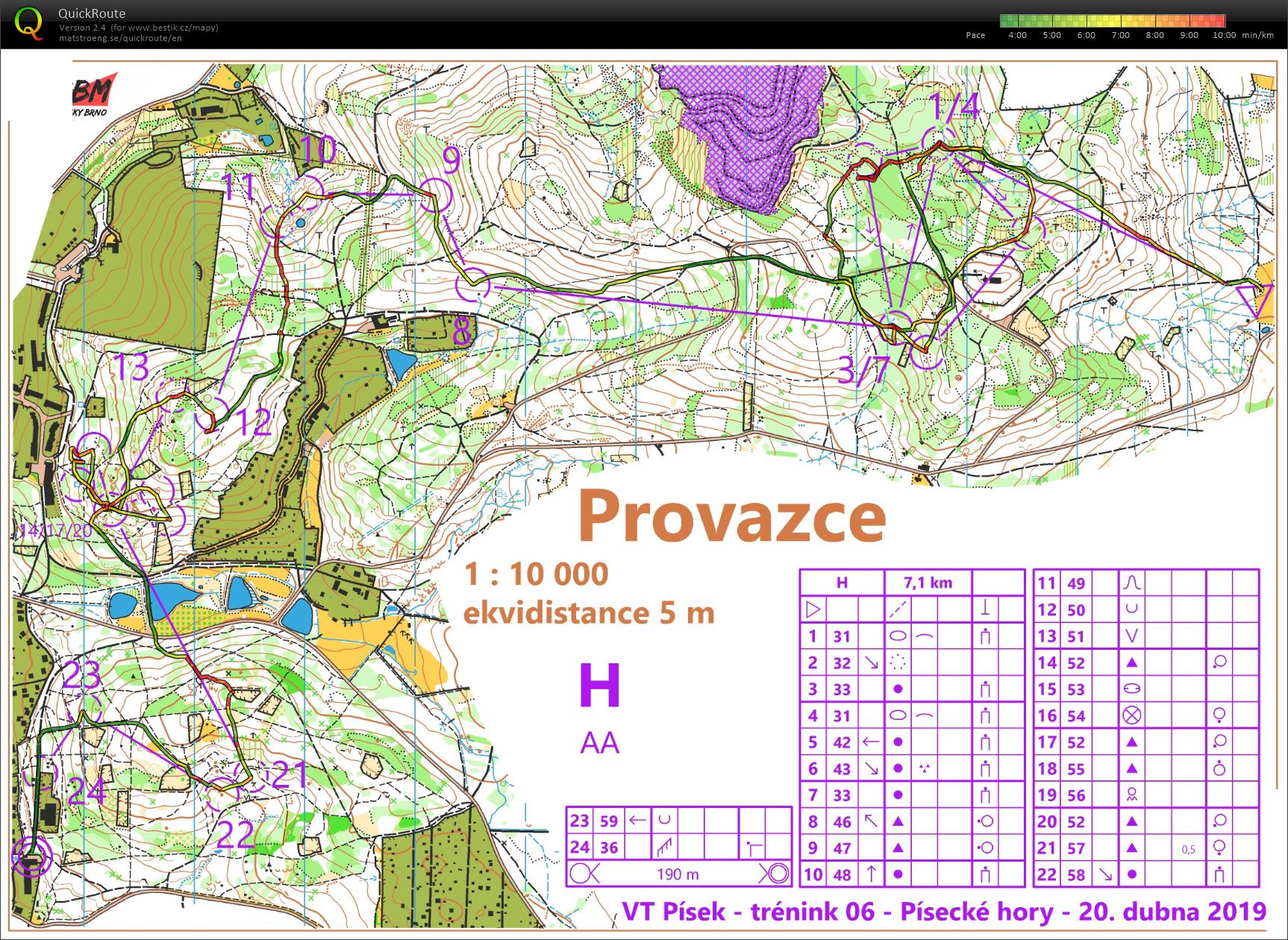 TC Písek 03 - noční s hromadným startem (20.04.2019)