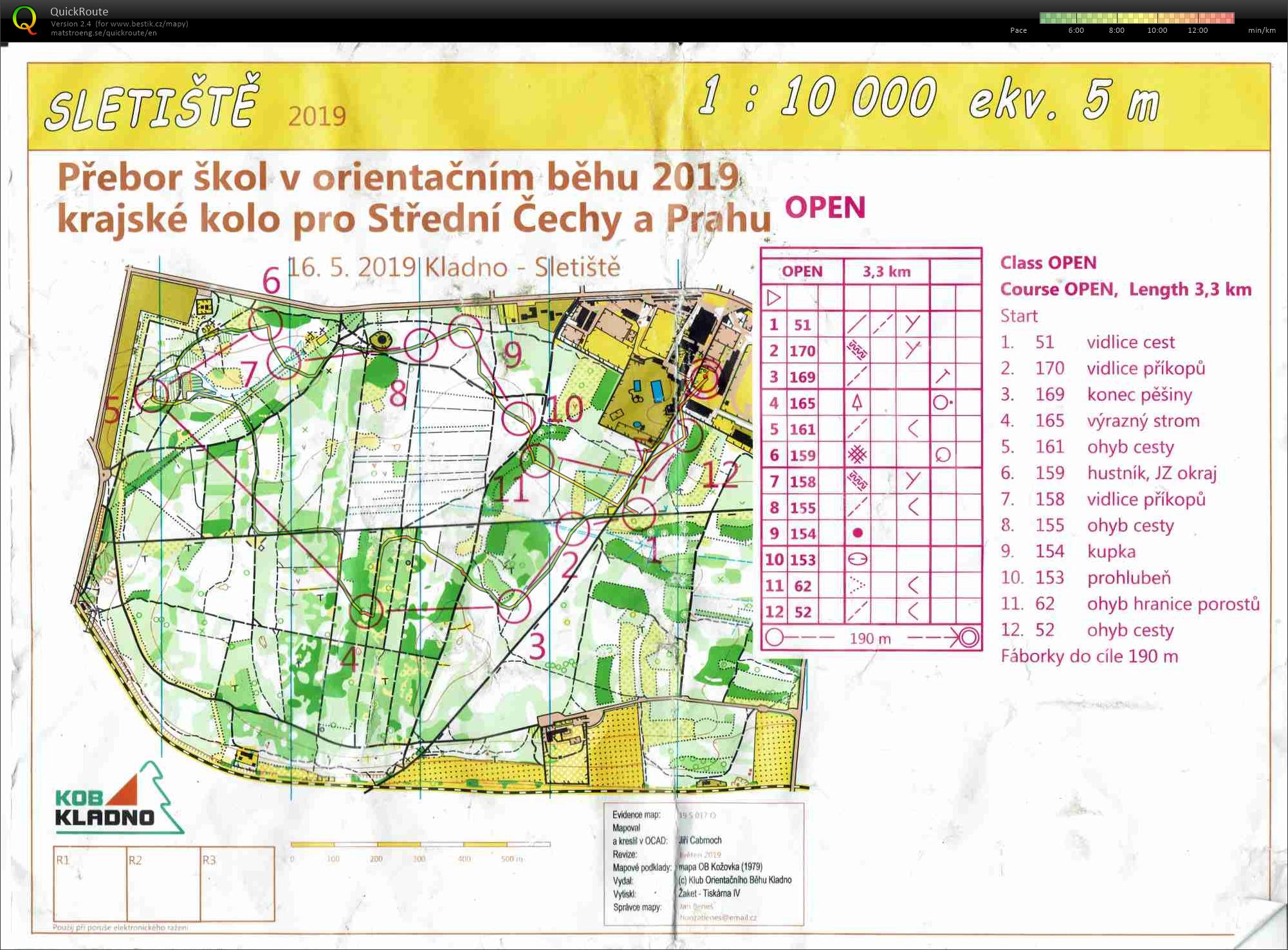 Přebor škol v OB (16.05.2019)