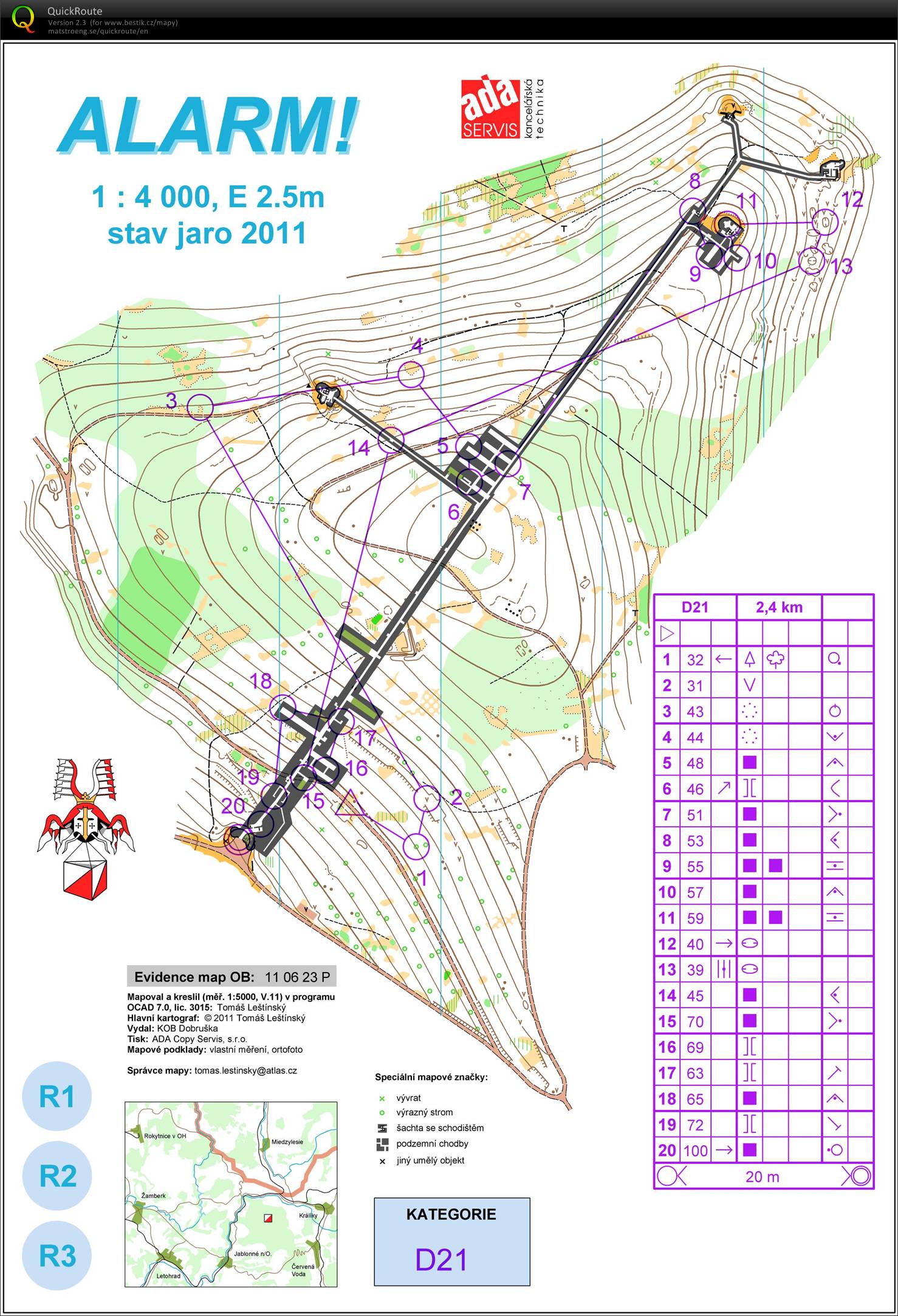 Advanta cup - Podzemní sprint (04.07.2011)