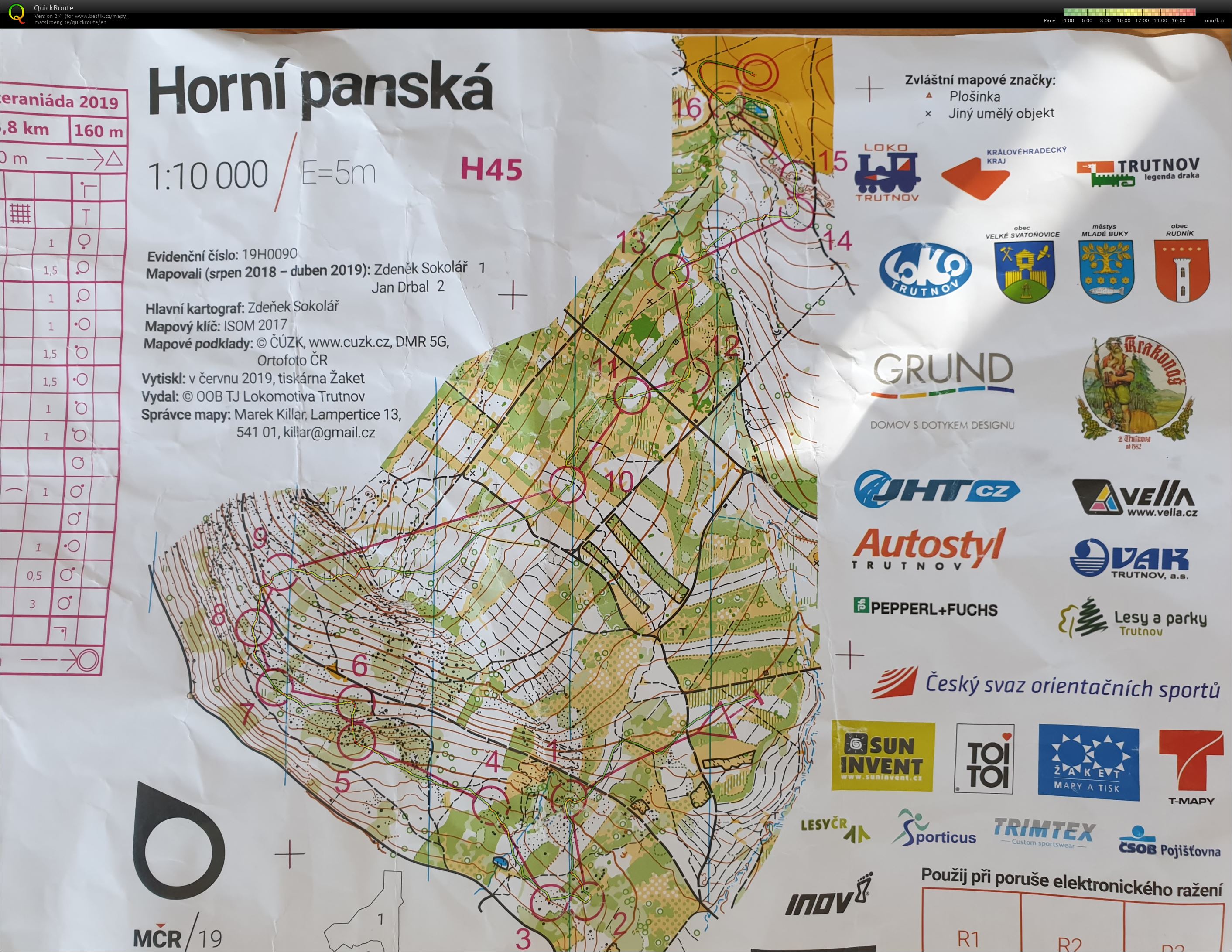 Veteraniáda ČR middle - H45 - semifinále  (22.06.2019)