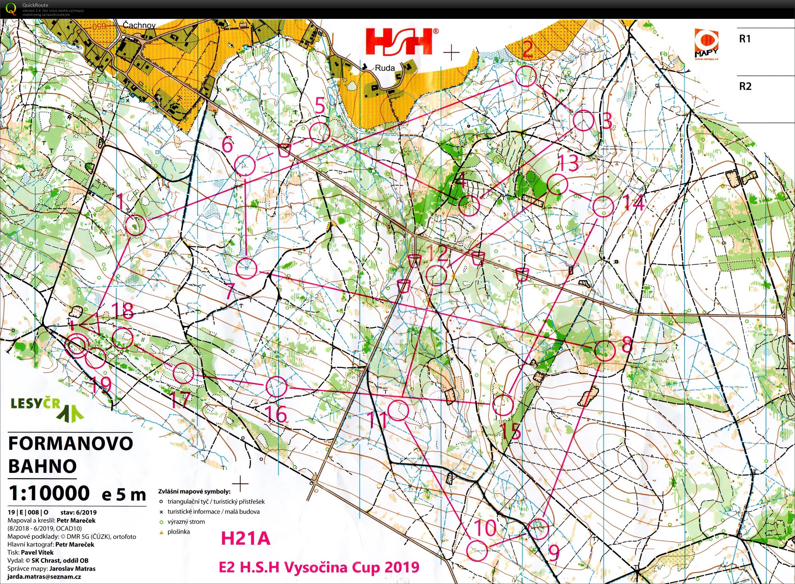 H.S.H Vysočina Cup, E2 (13.07.2019)