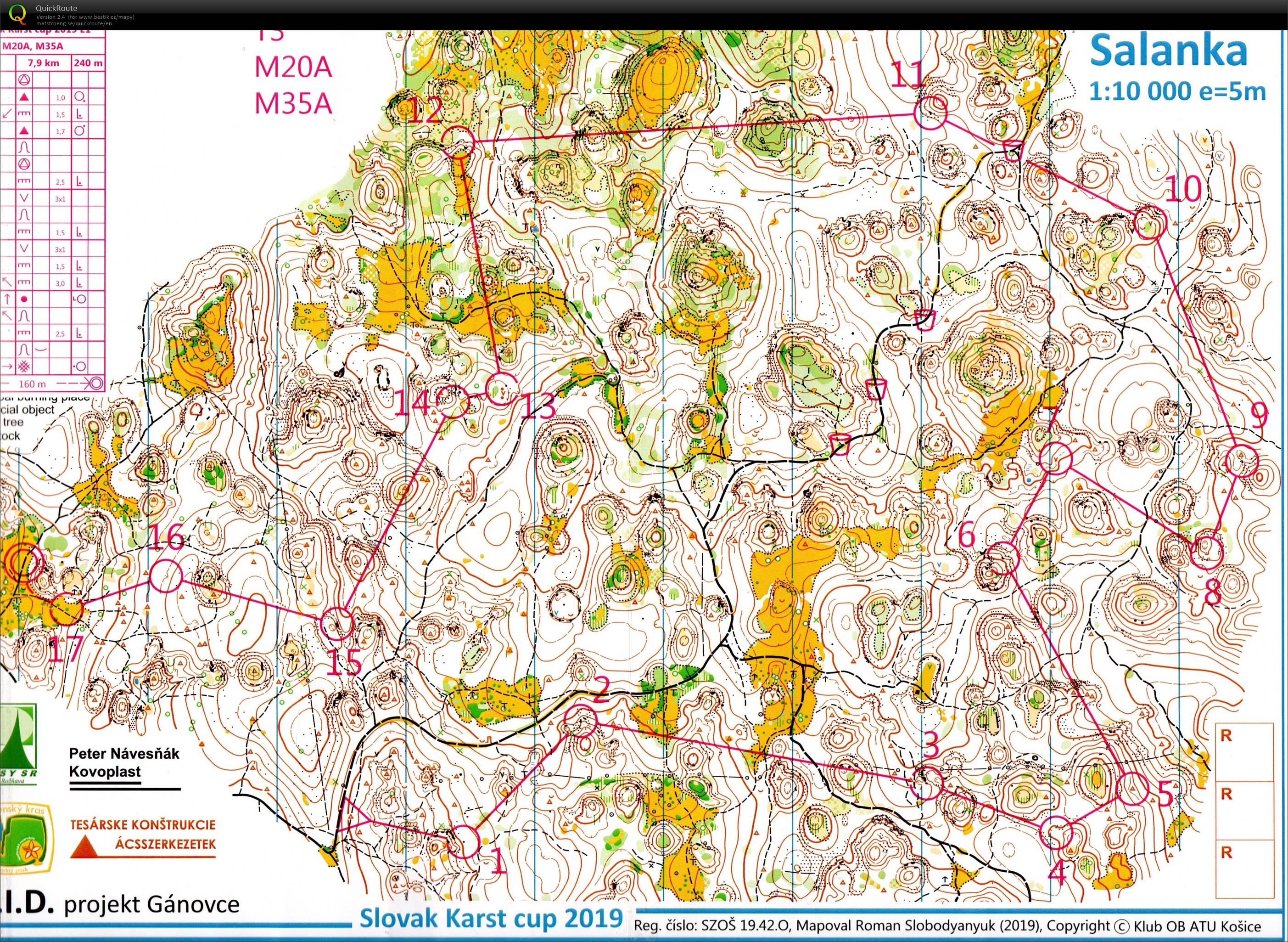 Slovak Karst cup, E1 (09.08.2019)