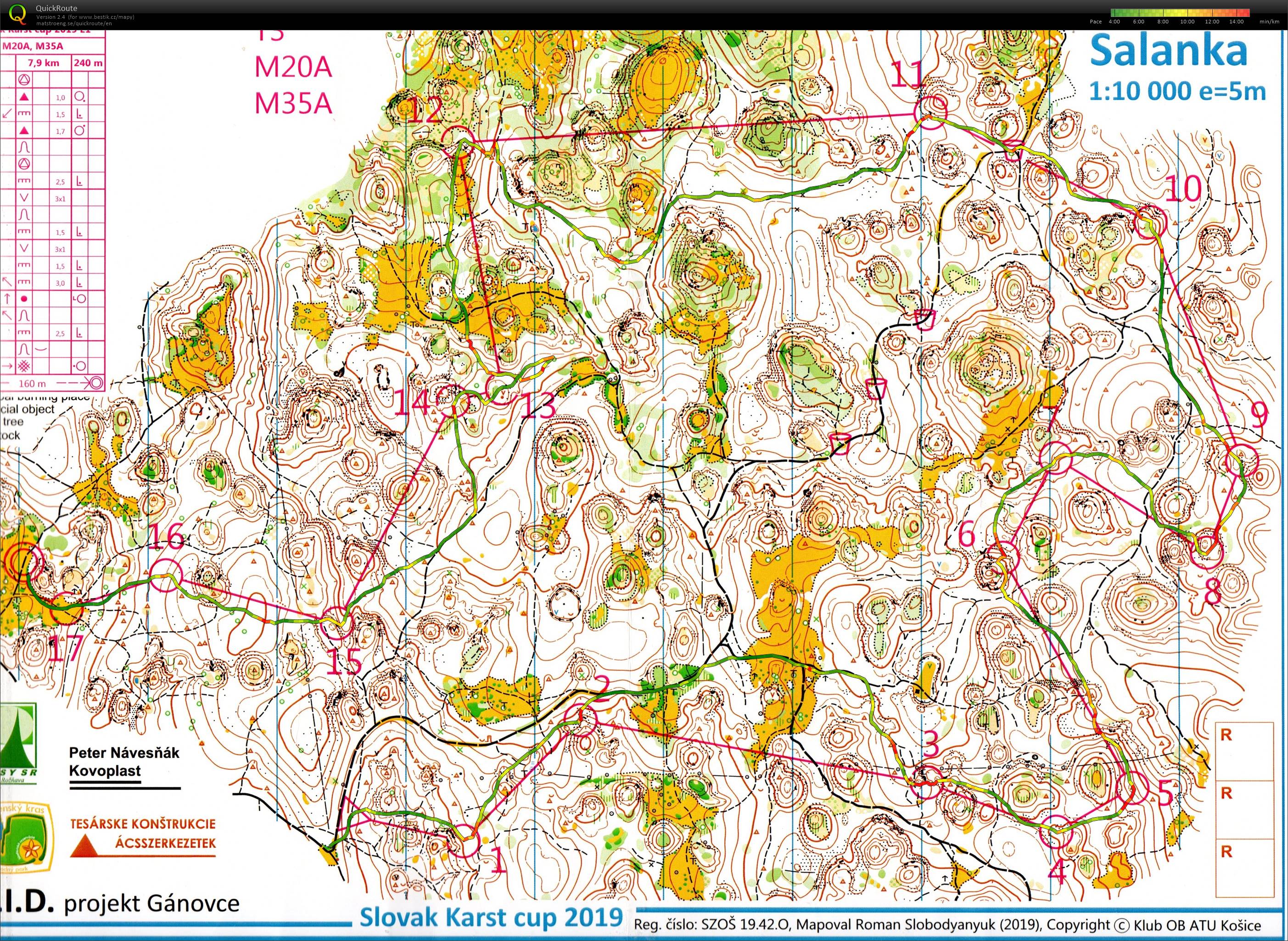 Slovak Karst cup, E1 (09.08.2019)