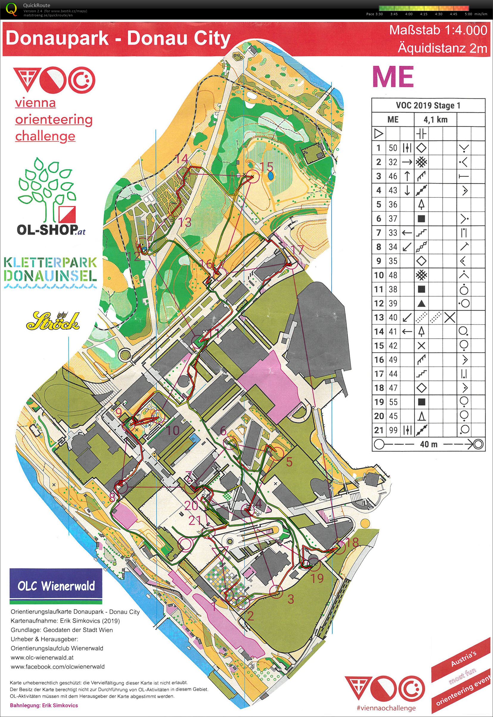 Vienna-O-challenge E1 (ME) (30.08.2019)