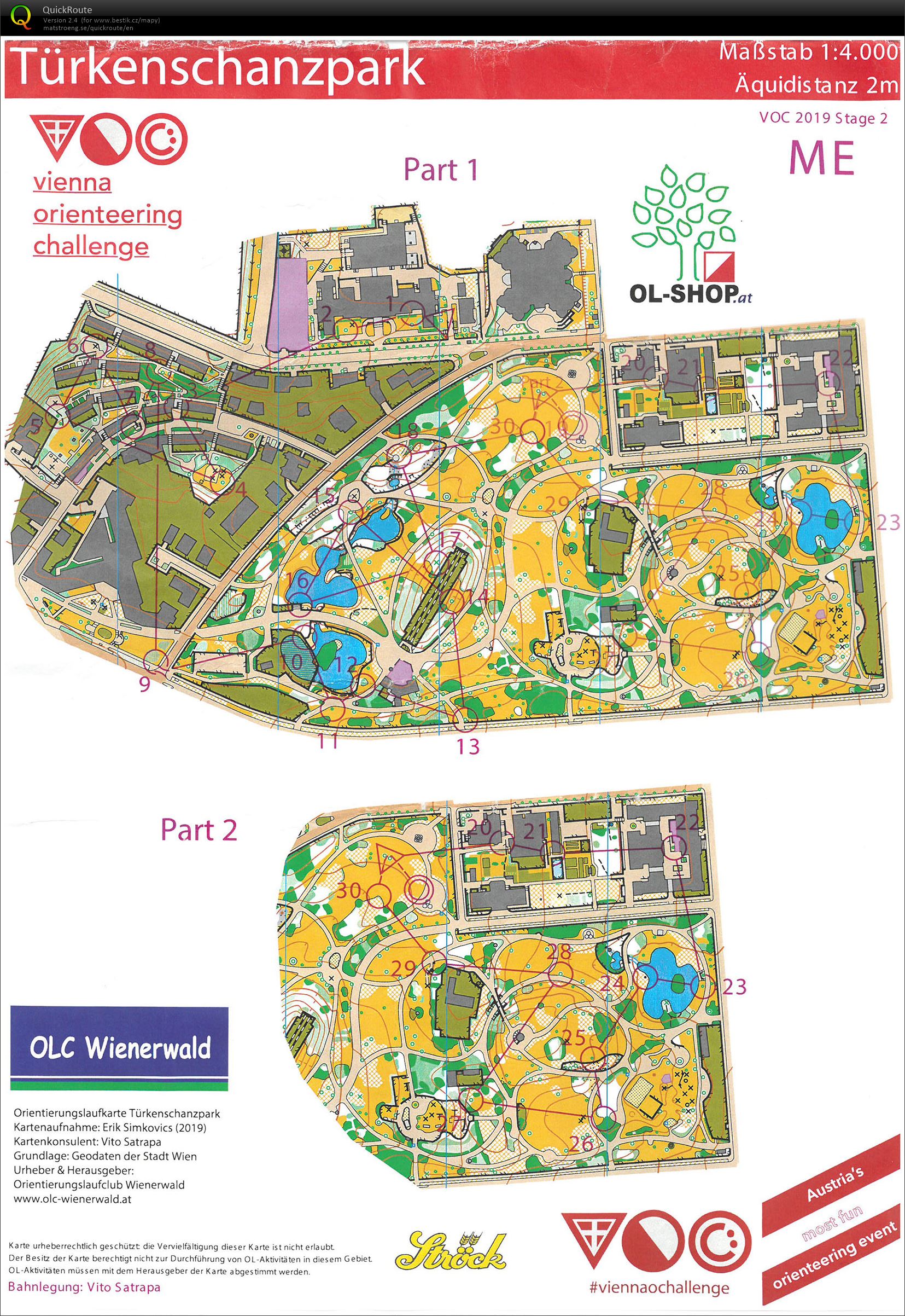 Vienna-O-challenge E2 (ME) (31.08.2019)