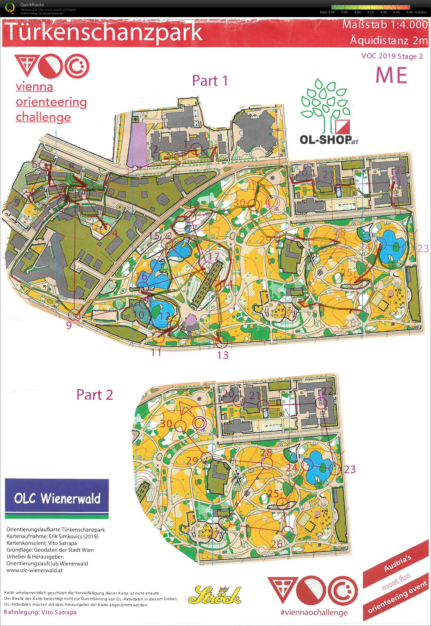 Vienna-O-challenge E2 (ME) (31.08.2019)