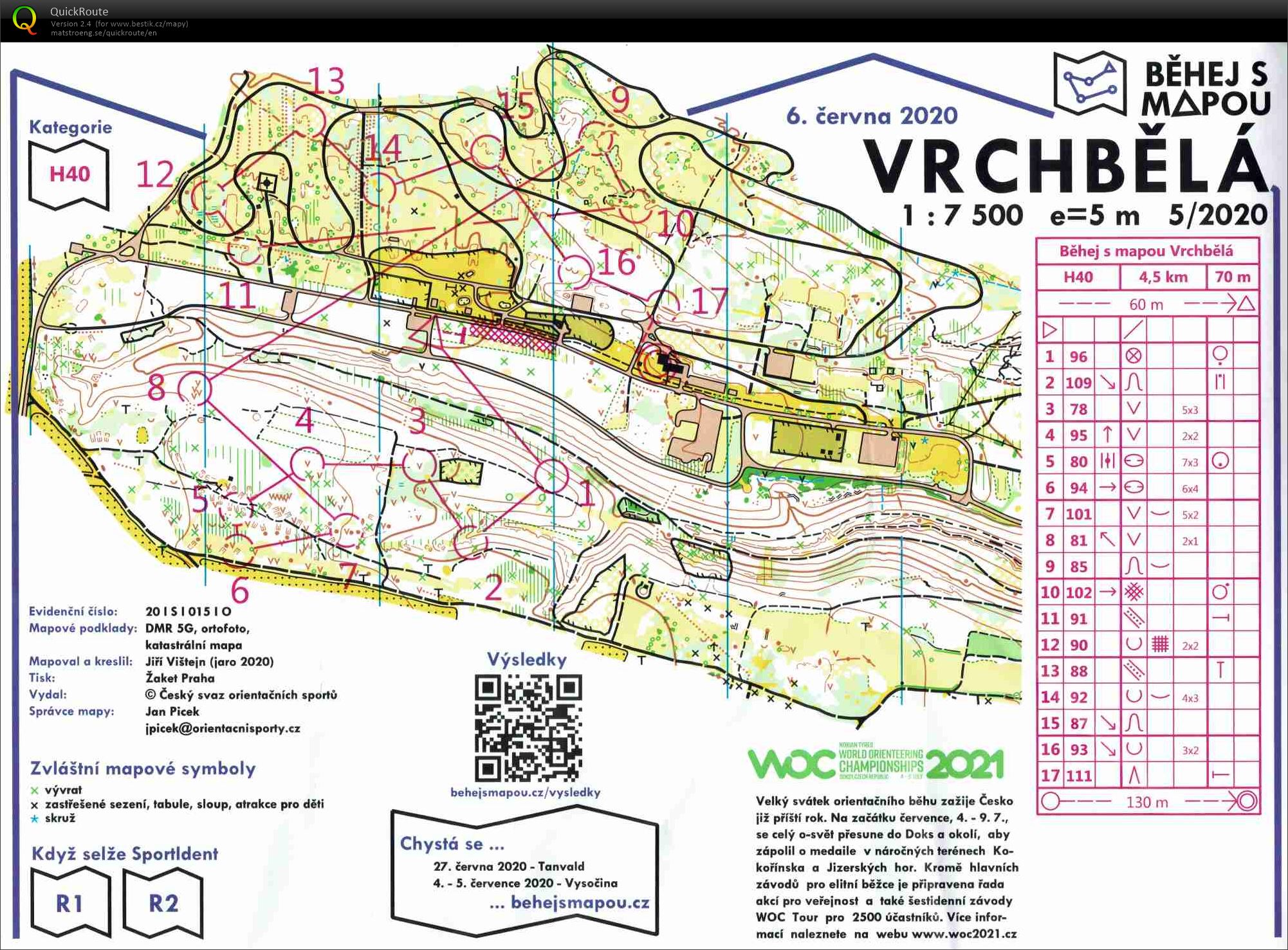Běhej s mapou (06.06.2020)