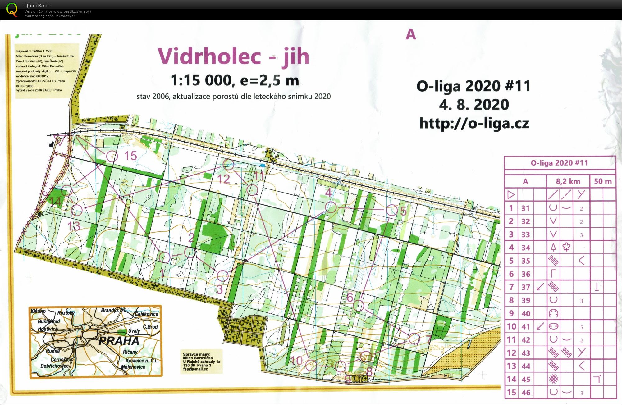 O-liga 2020 #11 (Vidrholec) (04.08.2020)