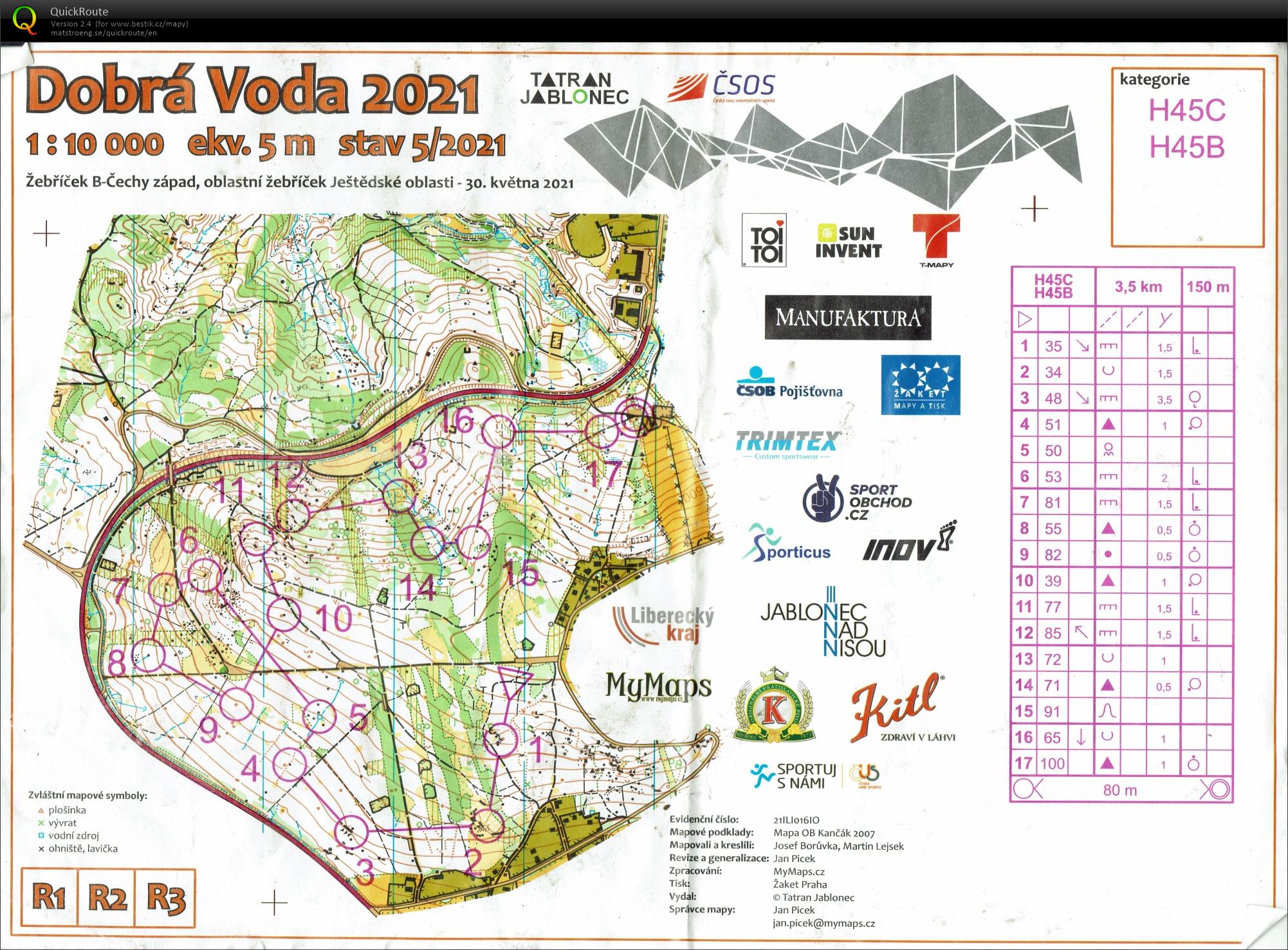 Žebříček B-Čechy západ (30.05.2021)