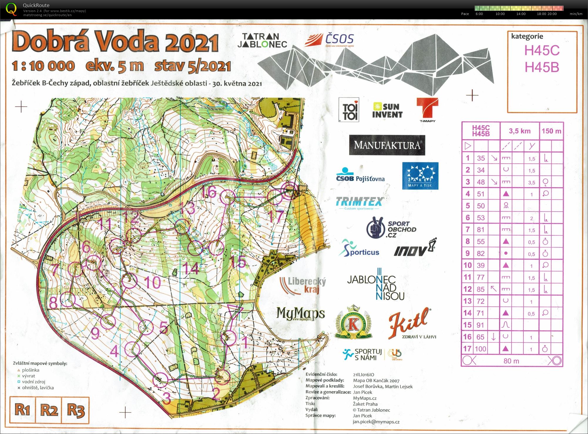 Žebříček B-Čechy západ (30.05.2021)