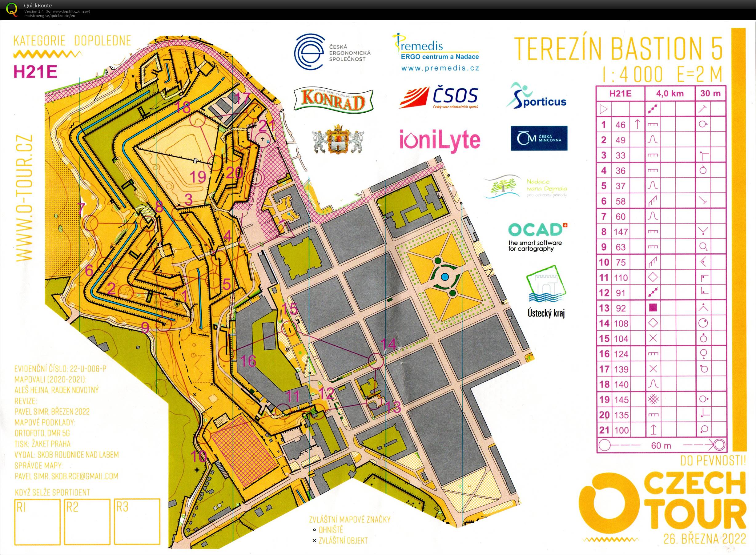 Czech o-tour E1 (26.03.2022)