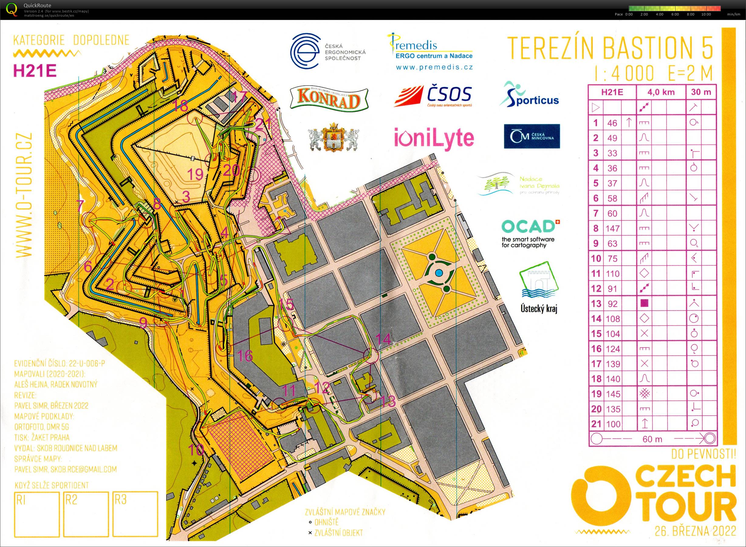 Czech o-tour E1 (26.03.2022)