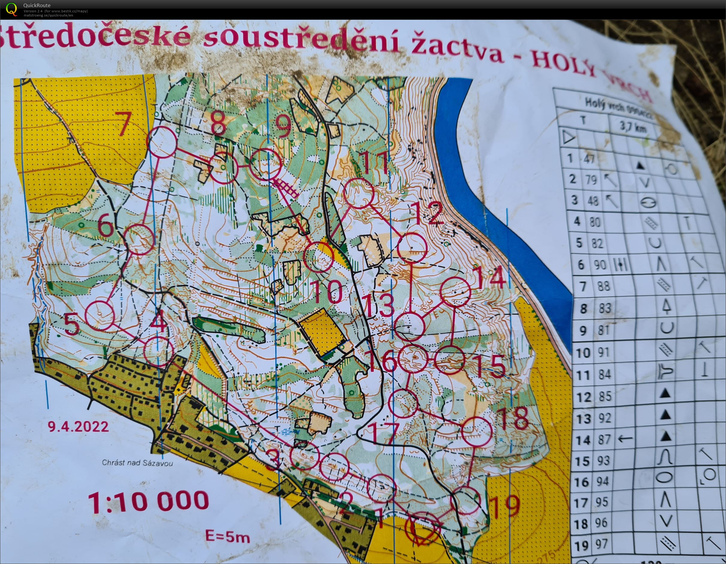 KAM minisoustredeni - Holy vrch - T (09.04.2022)