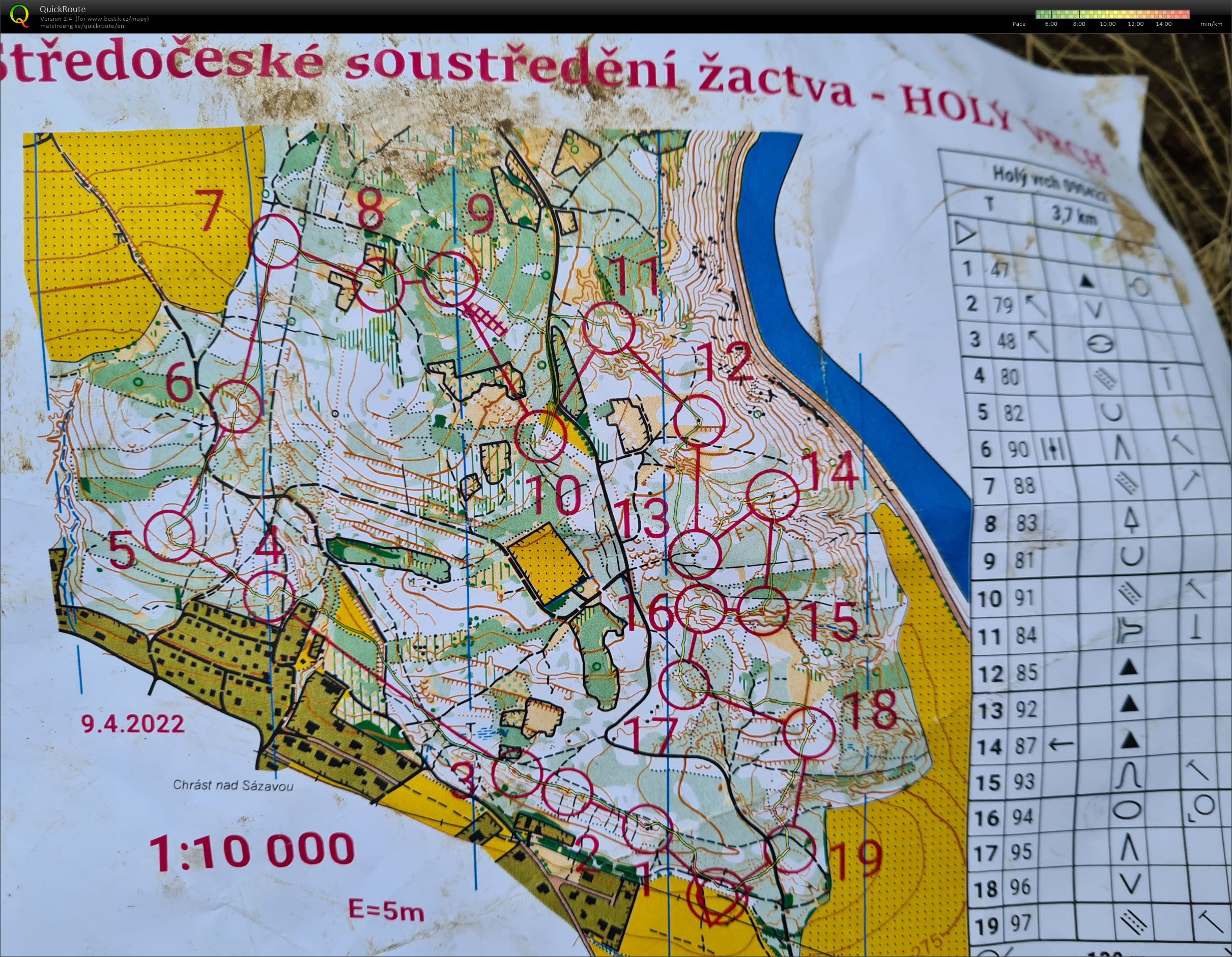 KAM minisoustredeni - Holy vrch - T (09.04.2022)