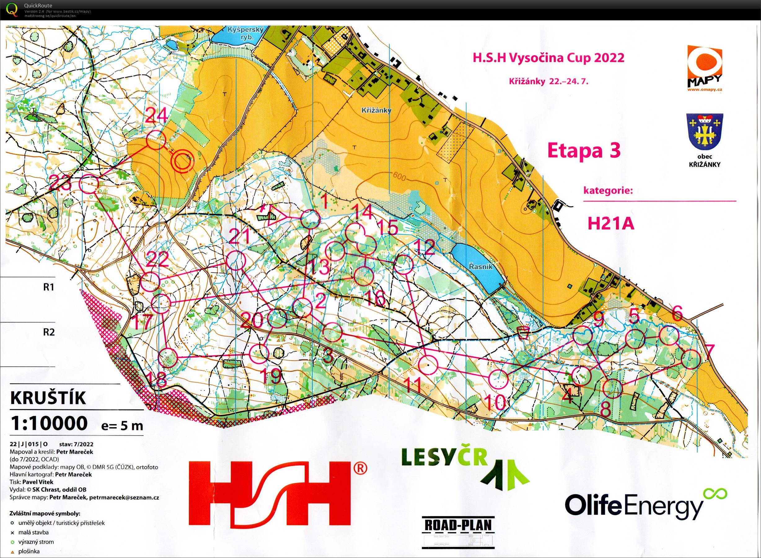 H.S.H Vysočina cup¨, E3 (24.07.2022)