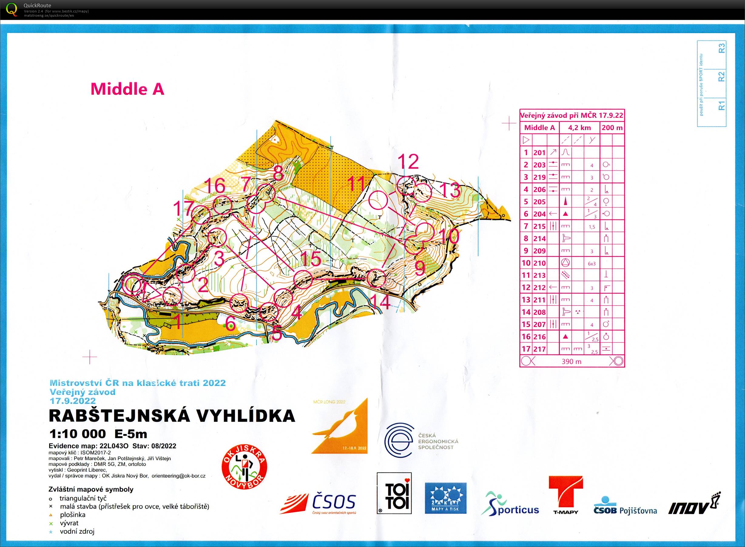 Veřejný závod (17.09.2022)
