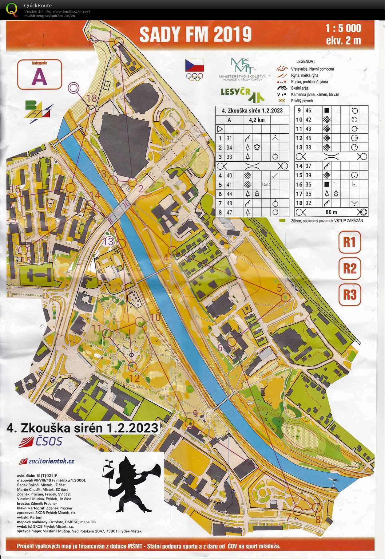  4. Zkouška Sirén (01/02/2023)