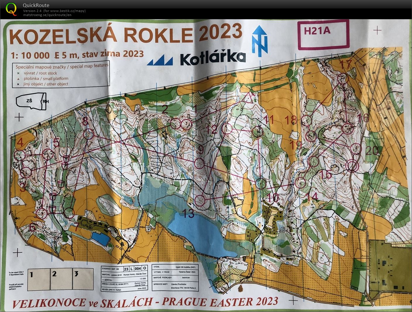 Velikonoce ve skalách E1 (07.04.2023)