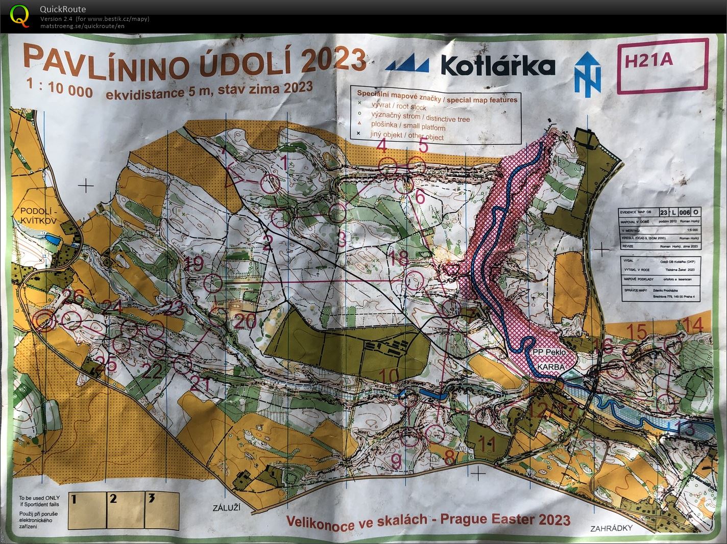 Velikonoce ve skalách E2 (08.04.2023)