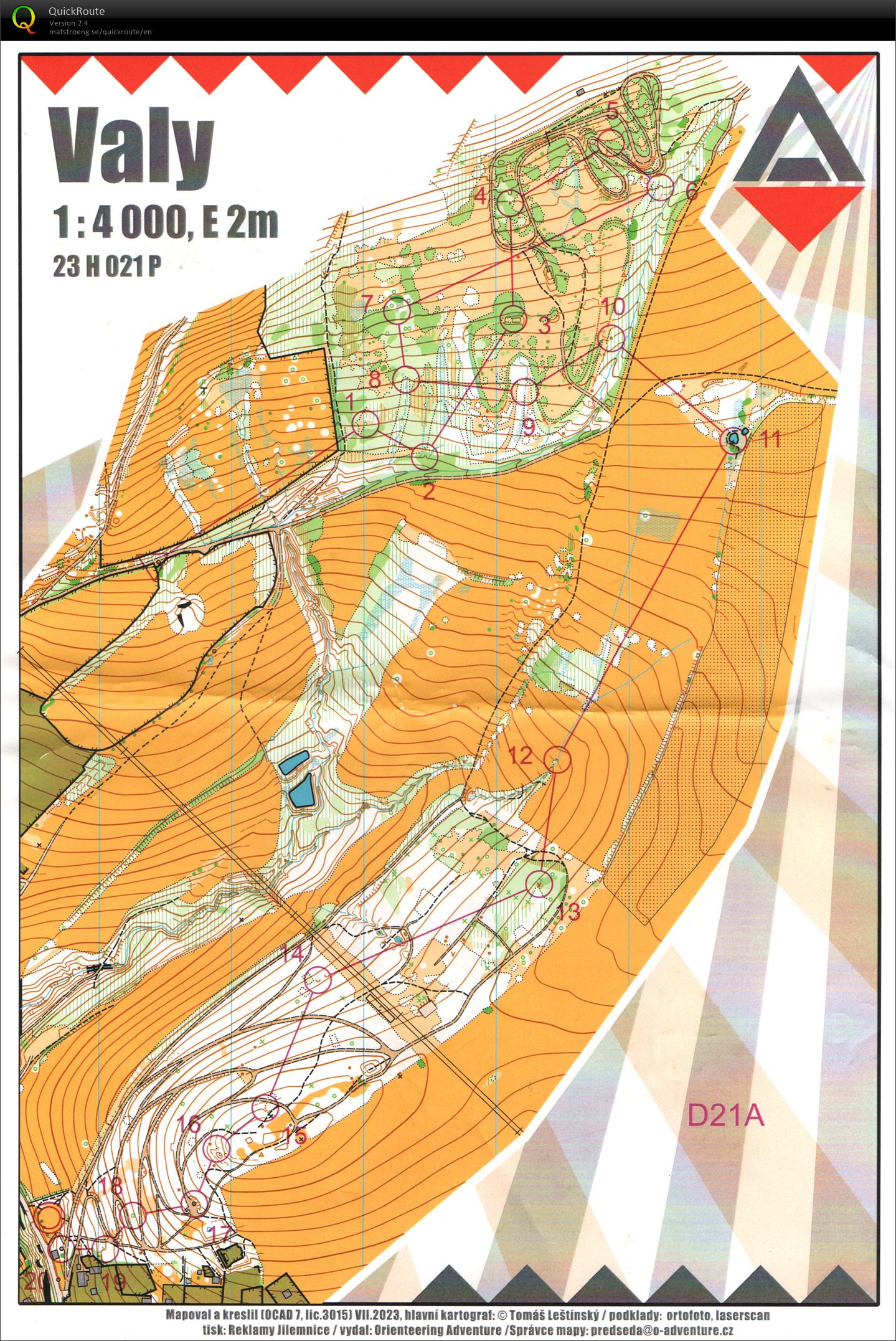 Orienteering Adventure E1 (19.07.2023)