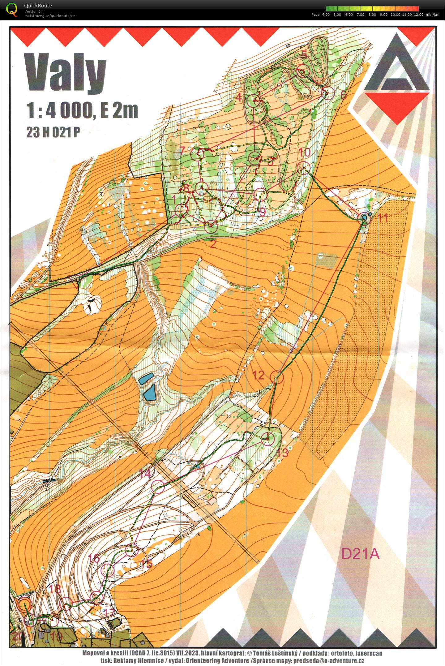 Orienteering Adventure E1 (19.07.2023)