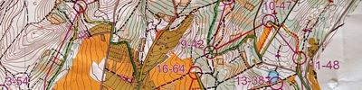 MTBO Český pohár 13. kolo