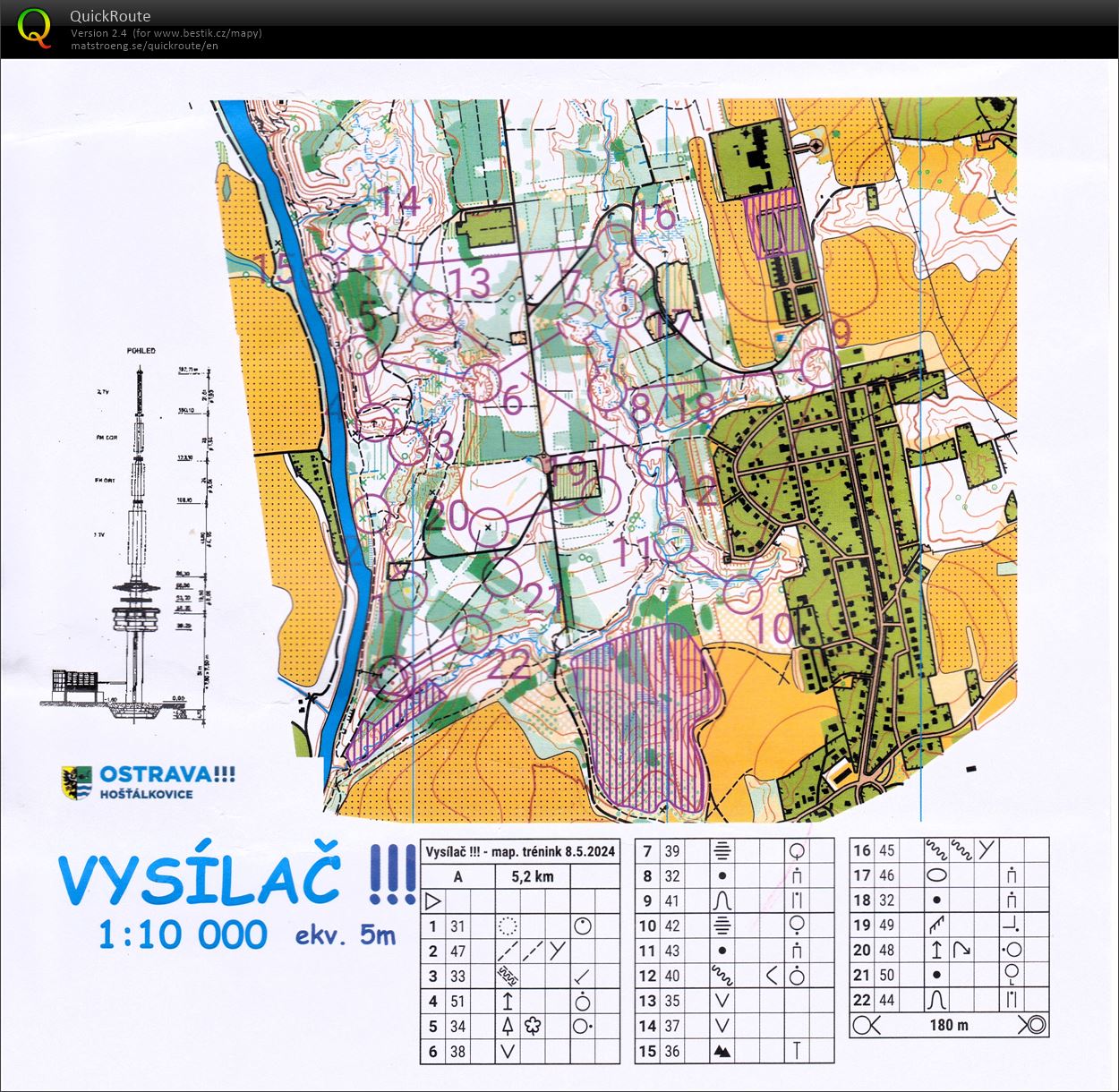 Mapový trénink (08.05.2024)