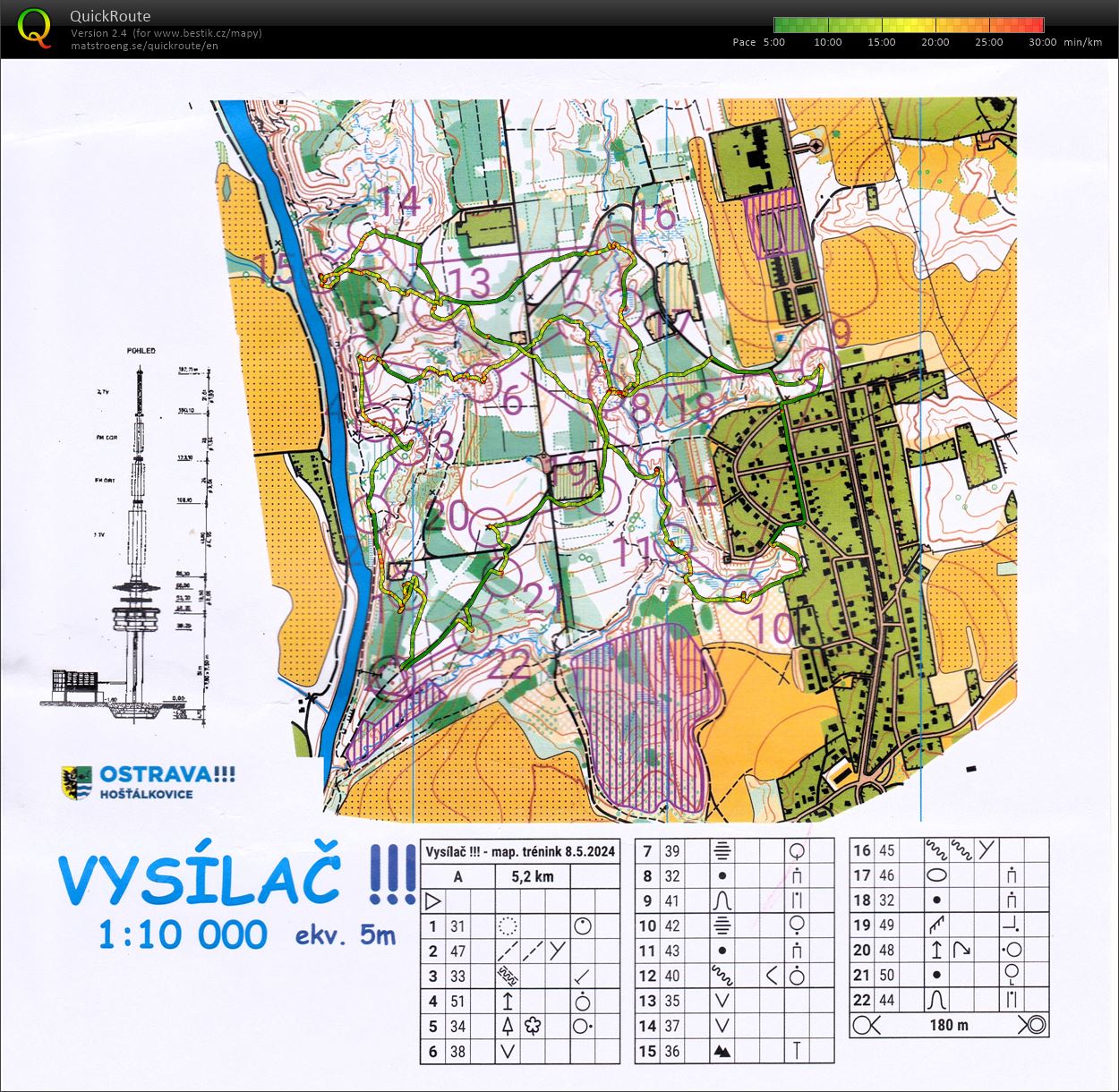 Mapový trénink (08.05.2024)