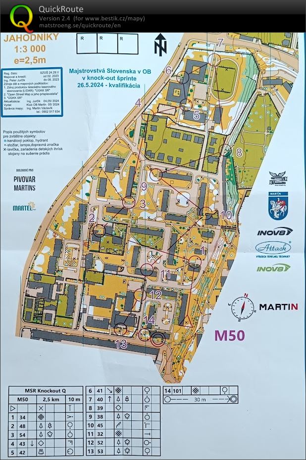 M SR KO šprint, kvalifikácia (26.05.2024)