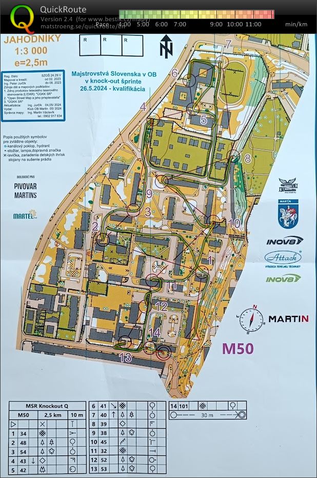 M SR KO šprint, kvalifikácia (26.05.2024)