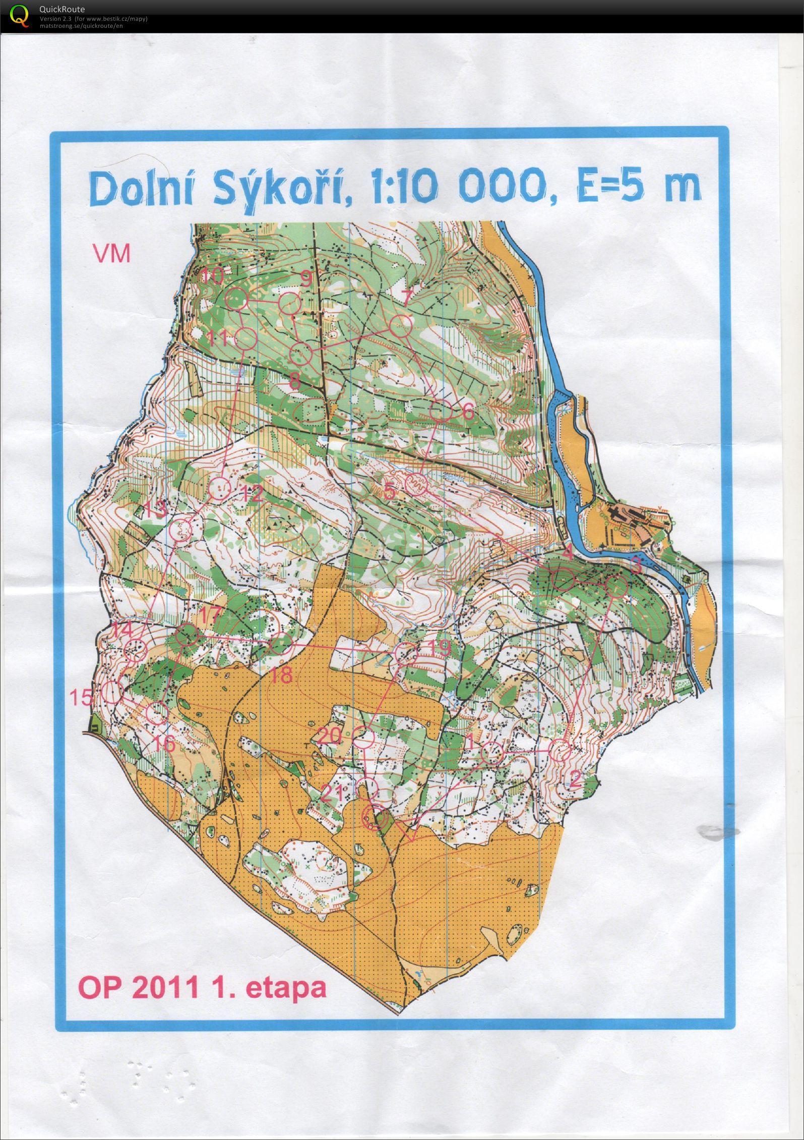 Oddílový přebor 1. etapa (05.11.2011)