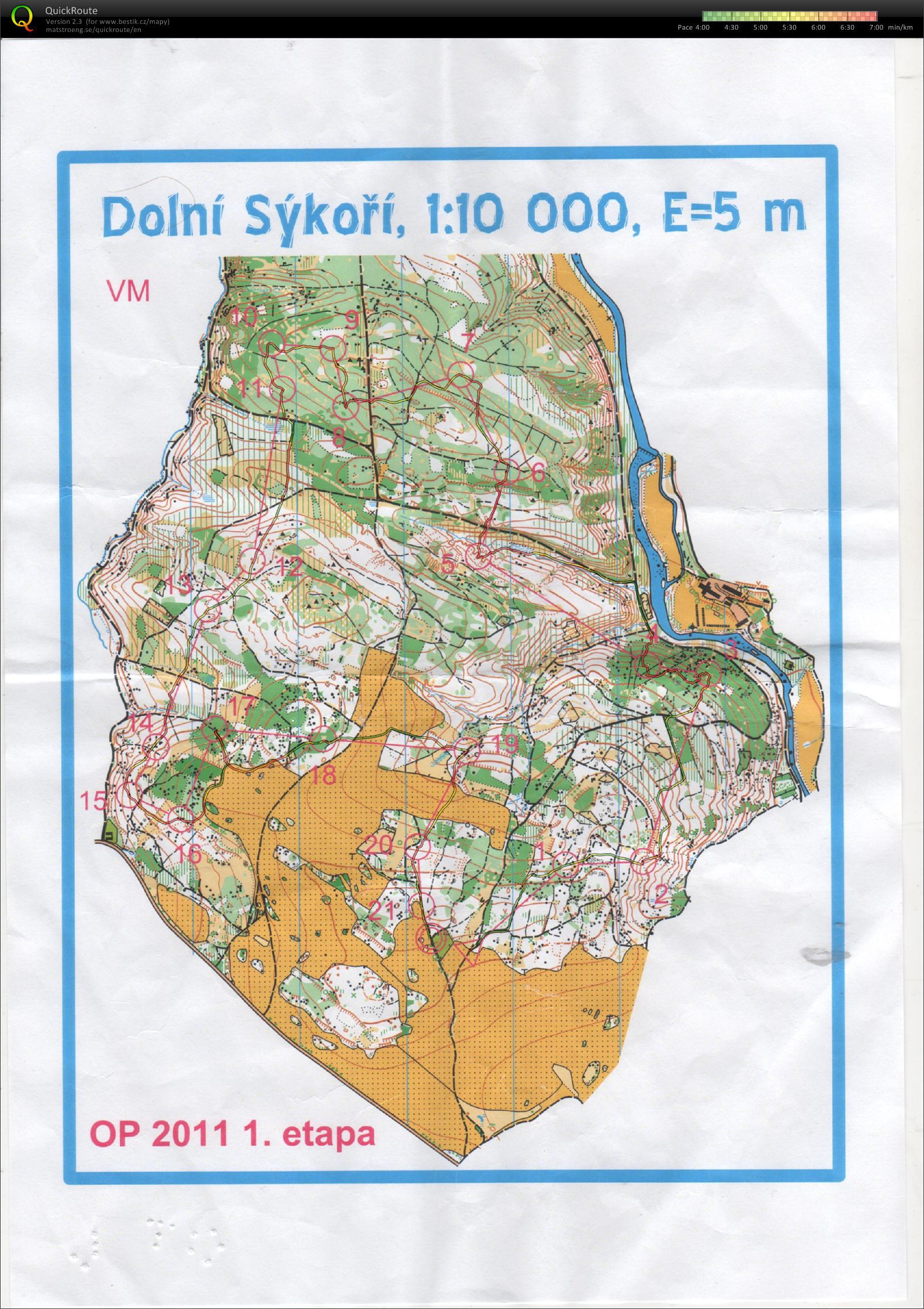 Oddílový přebor 1. etapa (05.11.2011)