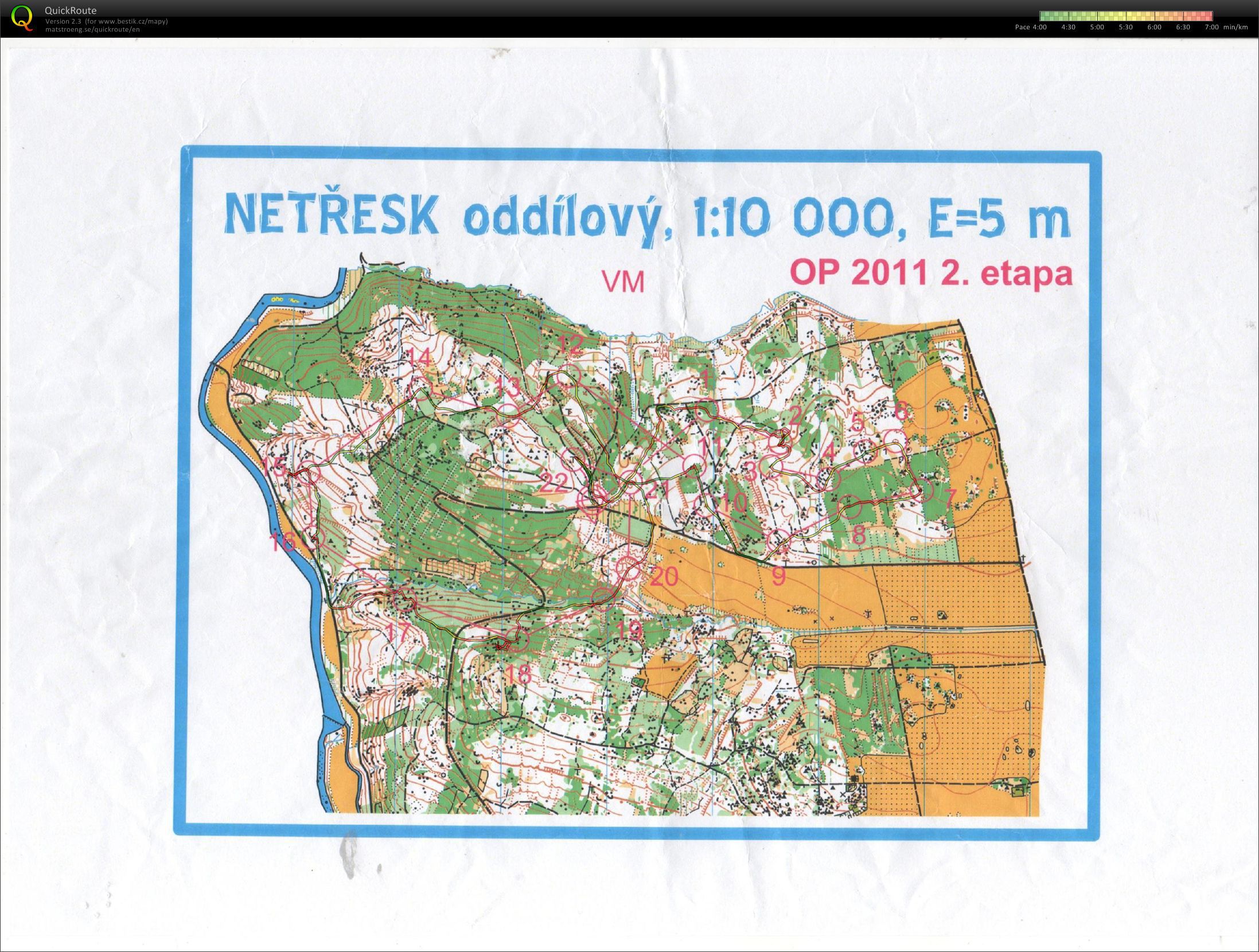 Oddílový přebor 2. etapa (05.11.2011)