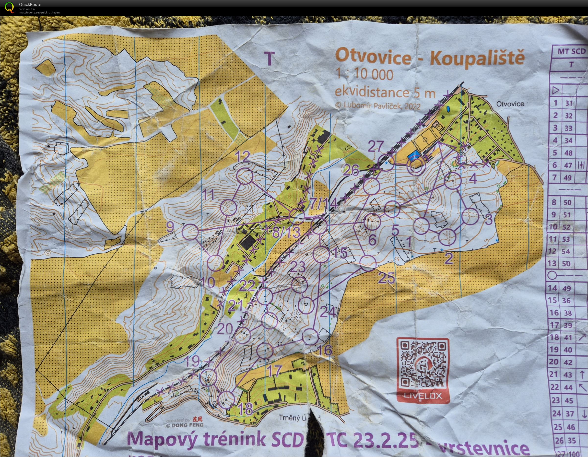 STC Otvovice - trať T (23.02.2025)