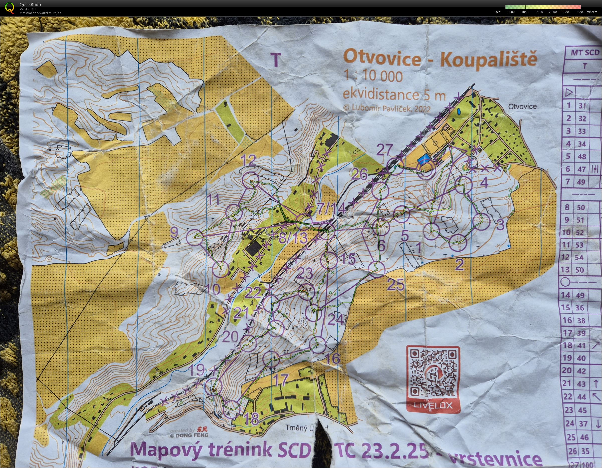 STC Otvovice - trať T (23.02.2025)