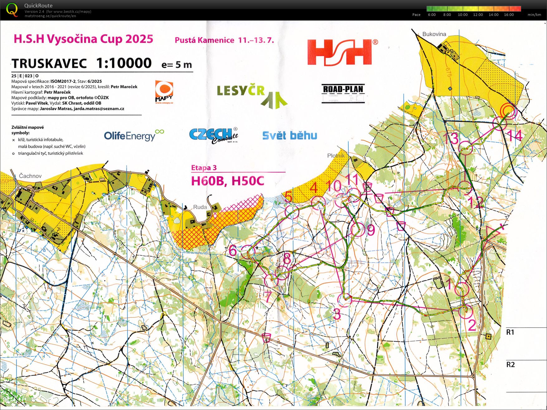 HSH Vysočina Cup - E3 (13.07.2025)