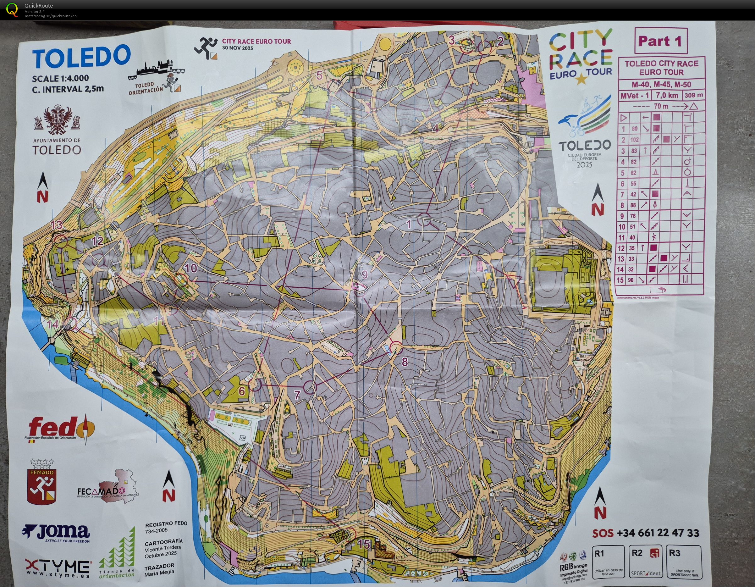 Toledo City race - E2 - 1 okruh (30.11.2025)
