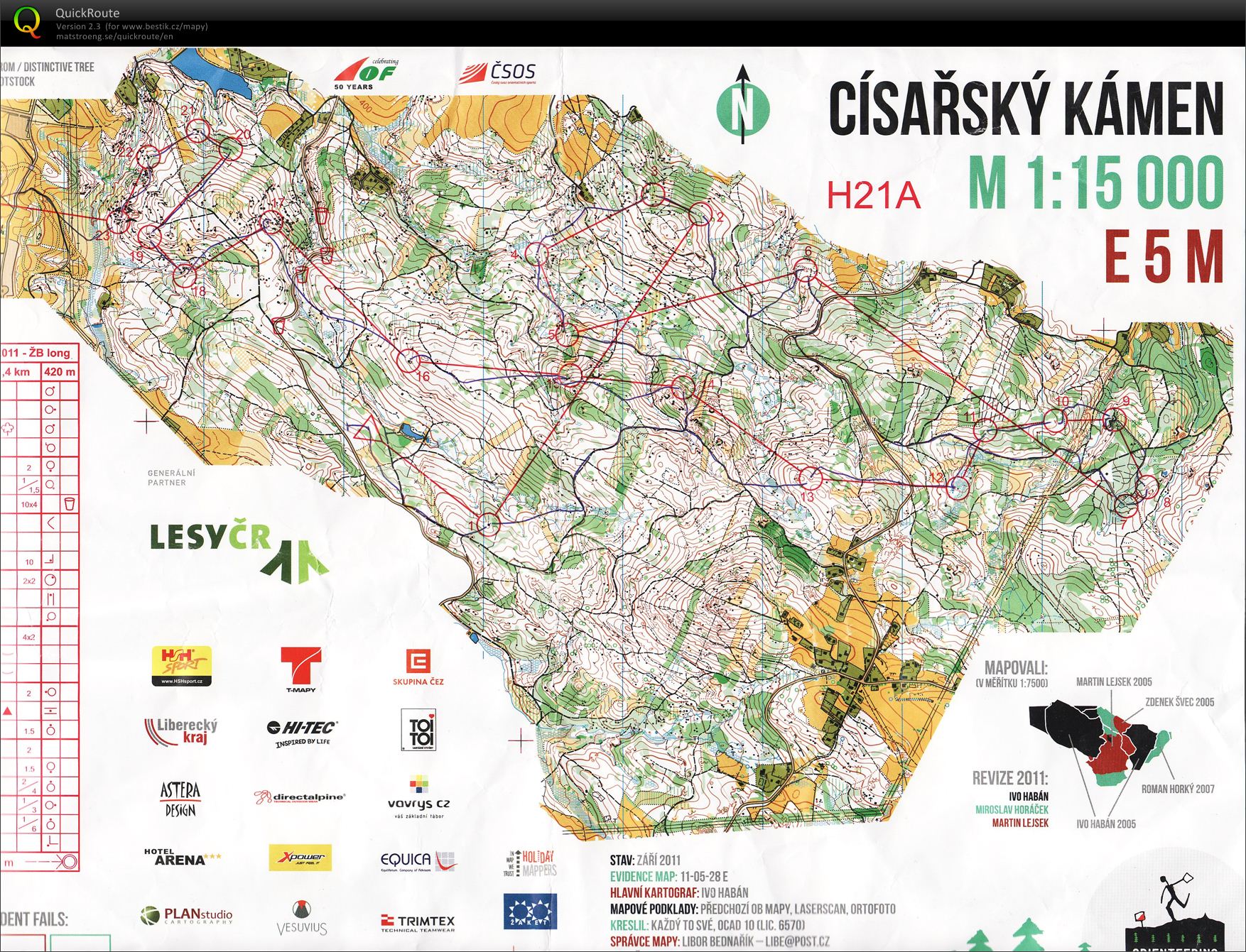 8. ŽB Čechy klasika (25.09.2011)