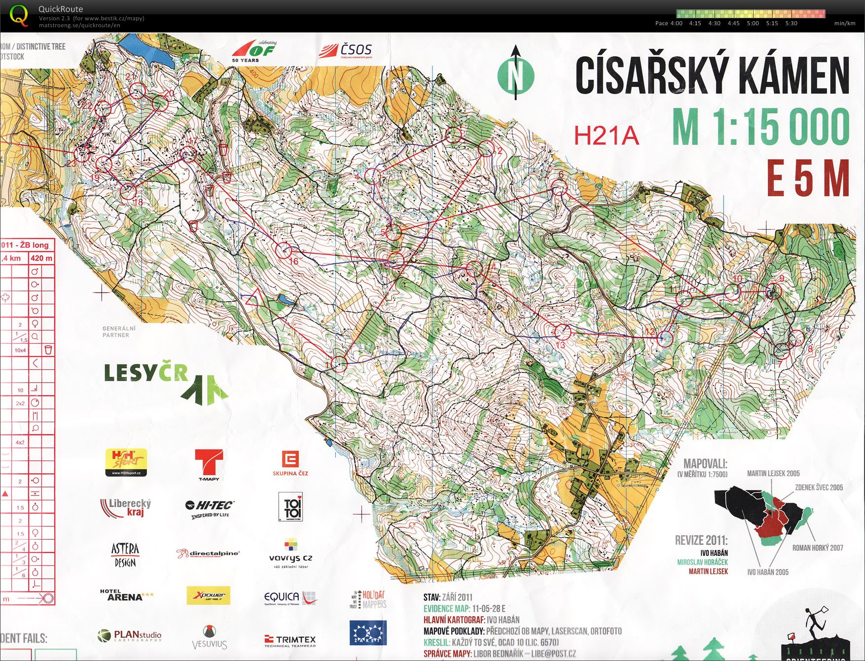 8. ŽB Čechy klasika (25.09.2011)