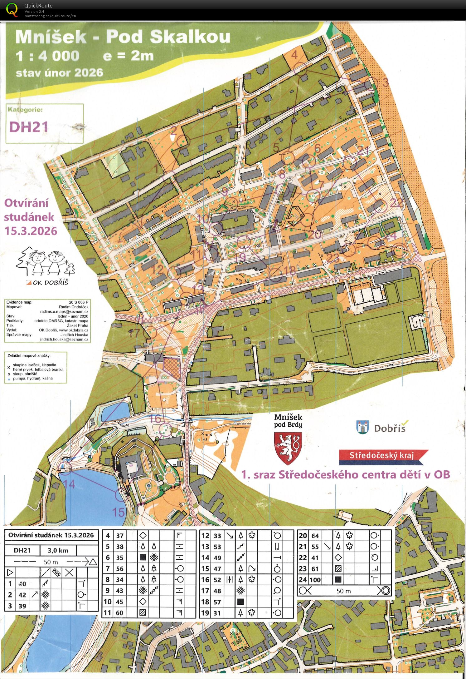 Otevírání studánek H21 (15.03.2026)