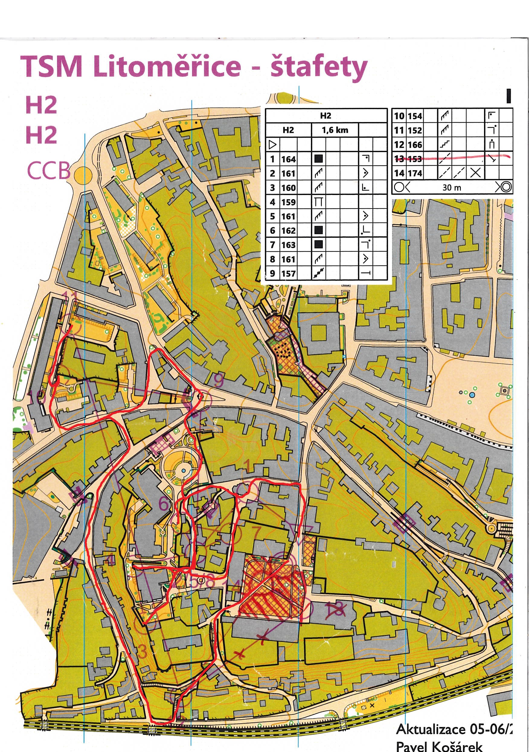 TSM Litoměřice - sprint štafety - 4.úsek (22.03.2026)